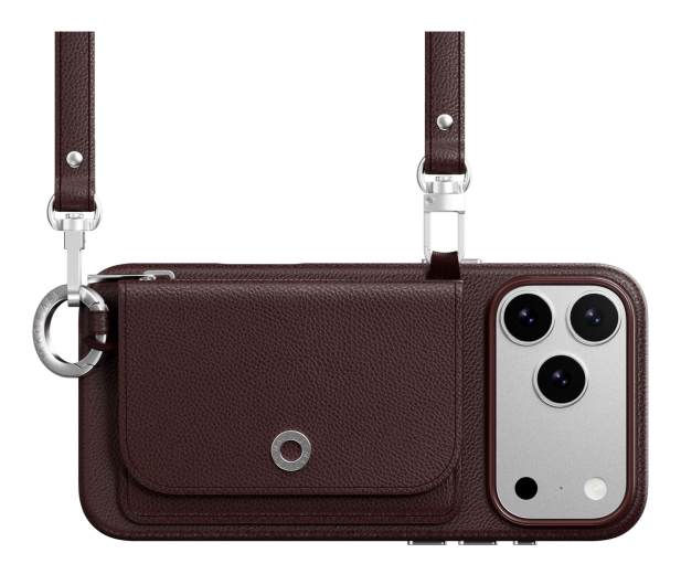 MAGEASY Pouch M do iPhone 17 Pro Max (Burgundy/Burgundy ) - 1416048 - zdjęcie